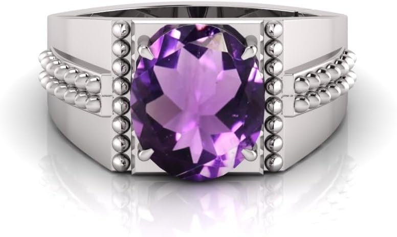 RRVGEM 14.25 ラッティ 13.00カラット アメジストストーン シルバー