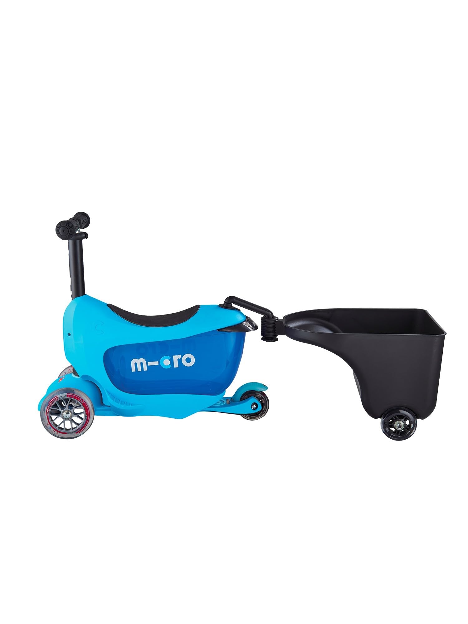 Micro Mobility Unisex Jugend Micro Anhänger, schwarz, OS