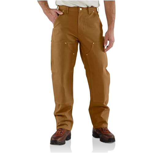 Carhartt Men's Loose Fit Firm Duck Double-Front Utility Work Pant