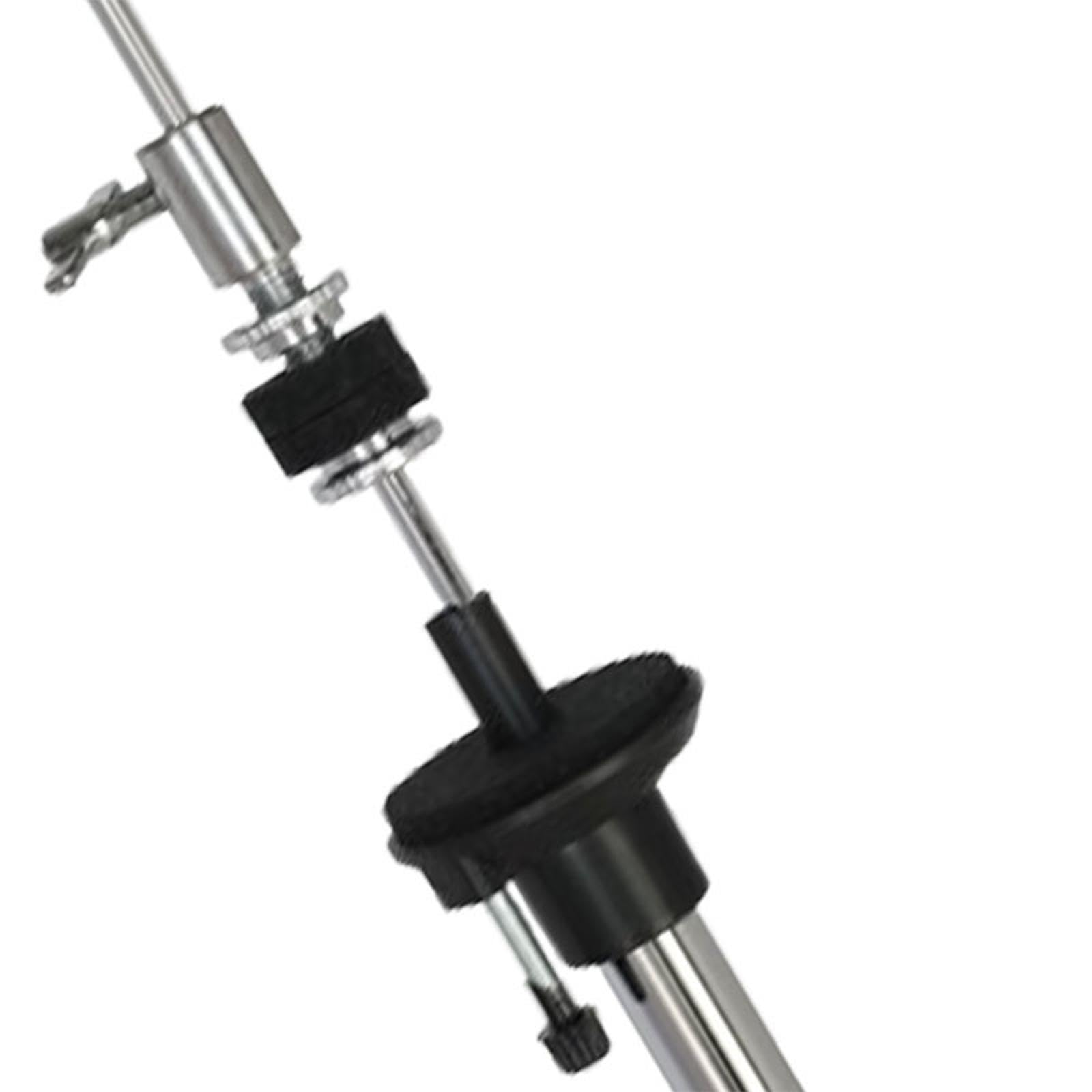 Support de Cymbale Hi Hat, Pieds En Caoutchouc Portables à Double Renfort, Trépied de Charleston, Kits de Batterie, Accessoire pour Exercice, Spectacl