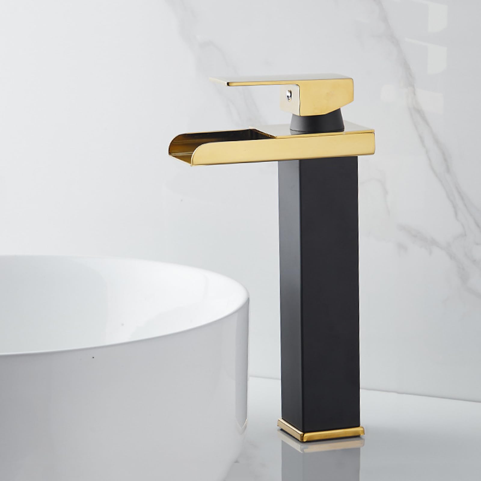 Cascade Robinet Salle de Bain LWX : Finissez-en avec les Éclaboussures grâce au Bec Haut