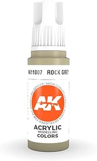AK-Interactive 3rd Gen Acrylic Rock Grey 17ml 11007 - Model Building Paints and Tools # AK1007