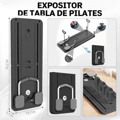 Pilates Reformer Compact pour sculpter son corps a la maison avec AB Roller
