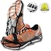 Traction Cleats, Crampons for Walking on Snow and Ice, Anti-slip Ice Grips, Snow Grips, Universal Size, Lightweight Ice Grippers, with Safety Straps & Waterproof Bag, Perfect for Jogging or Hiking