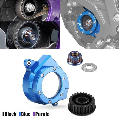 Sprocket Chain Cover de Aluminio Azul para Modificaciones de Surron 2
