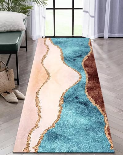 Tapis de couloir absorbant l'eau et lavable avec envers antidérapant - 6