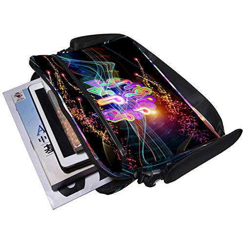 Sac à bandoulière coloré notes de musique, cadeau idéal pour musicien - 5
