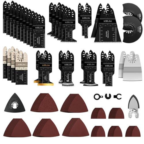 KELIN �}���`�c�[���u���[�h�L�b�g �J�b�e�B���O�ƃT���h�y�[�p�[�U���c�[���A�N�Z�T���[ ���j�o�[�T���U���\�[�u���[�h 11��ނ̃u���[�h Dewalt Bosch Dremel Milwaukee�ɑΉ� 120��