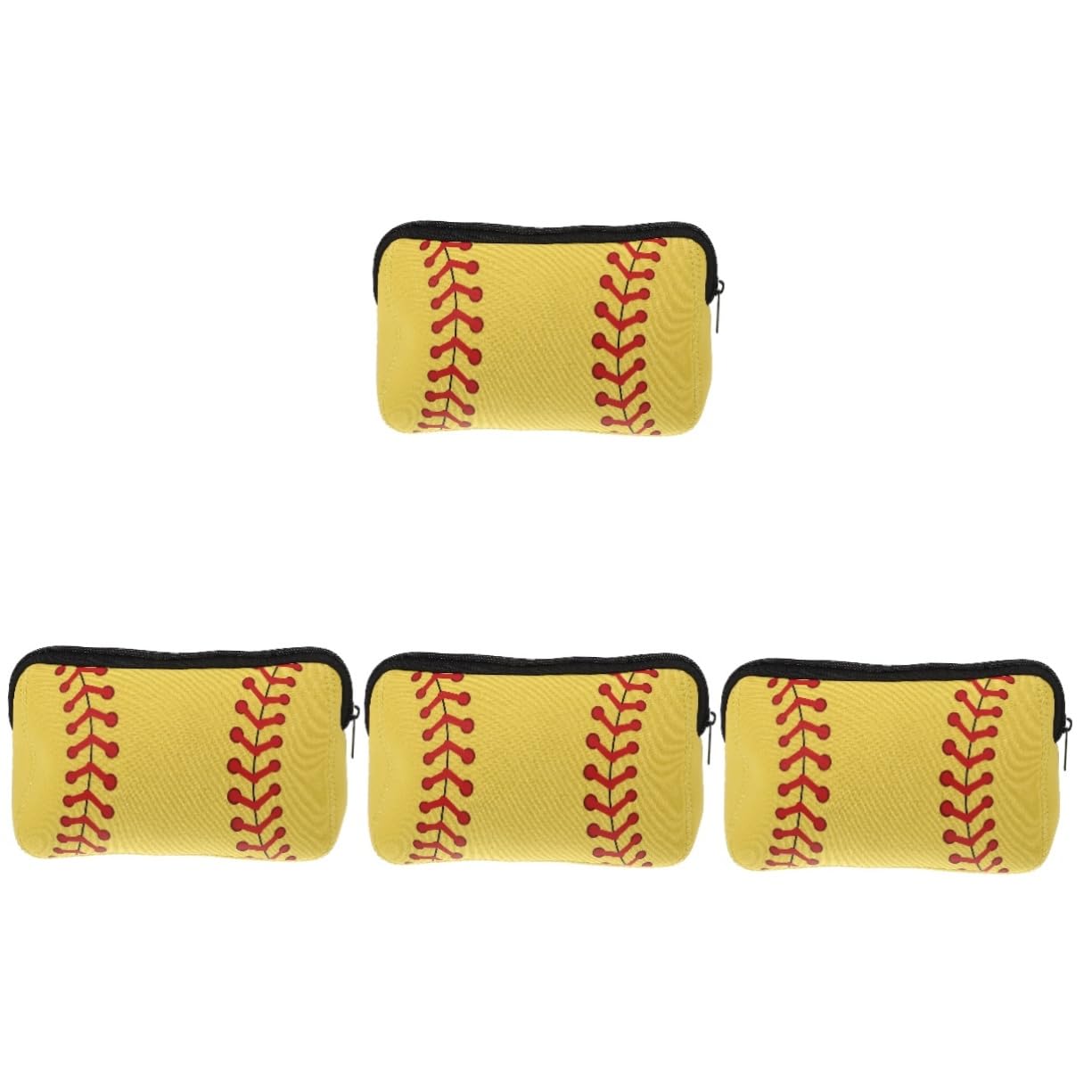 ABOOFAN 4stücke Portable Reisekosmetiktasche Aus Wasserdichtem Material Mit Praktischem Design Baseball-Make-up-Organizer Für Damen Und Herren Für Reisen Und Outdoor-aktivitäten