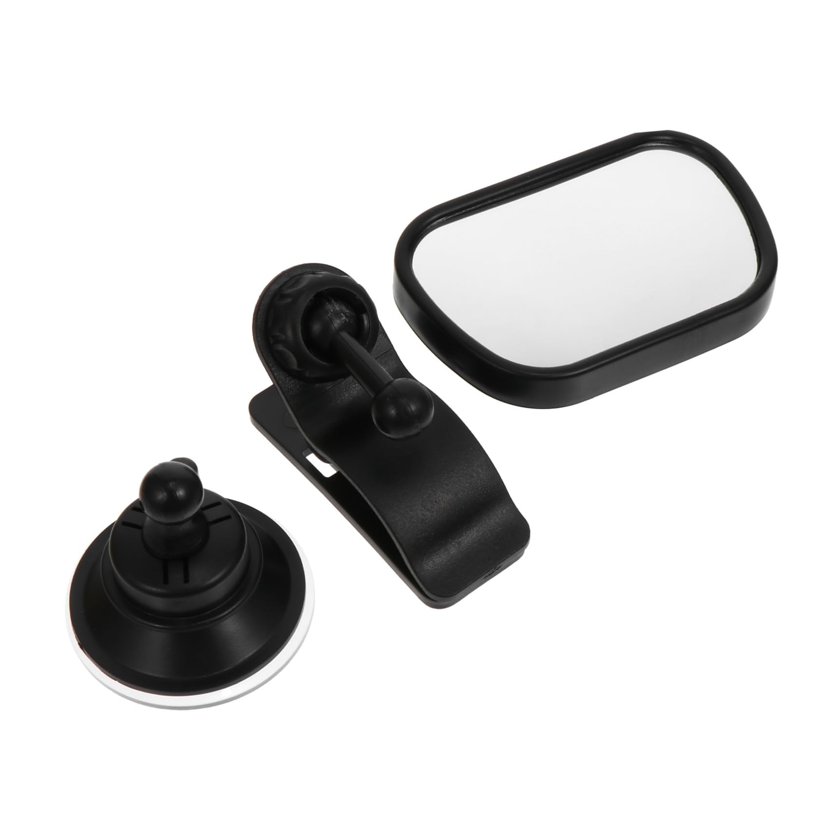Yardwe 6 Ensembles Rétroviseur Voiture Incassable pour Siège Arrière Miroir Garçon Fille Sécurisé avec Fixation Clip Observation Garçon Fille et Durable Installation Facile