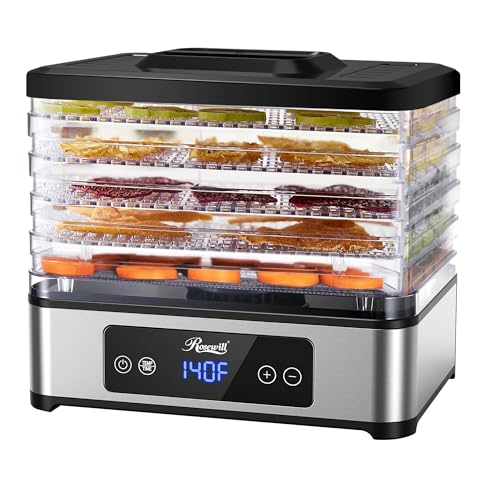 Rosewill Compact Food Dehydrator, 5 Stackable...