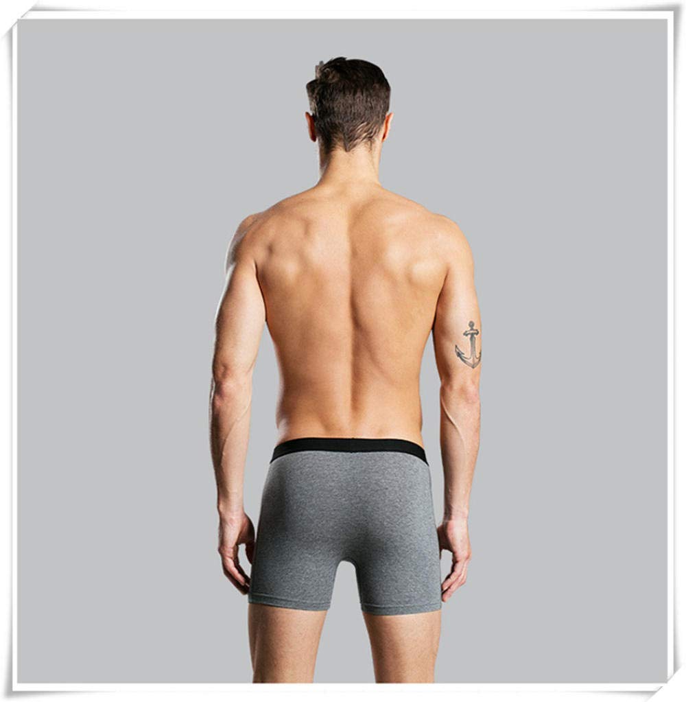 BLOMDE Boxer Hombreropa Interior Larga De Algodón Boxers Boxer Calzoncillos Suaves De Homme Bragas Masculinas Pantalones Cortos Pierna