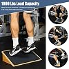 StrongTek Slant Board for Squats & Knee Training, Heavy-Duty Incline Board with Non-Slip Surface, Fixed 25 Wooden Stretch Board, 1000 Lbs Capacity