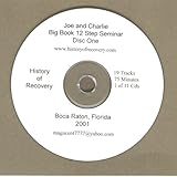 2001 11 Cd Joe and Charlie Alcoholics Anonymous Big Book Seminar Boca Raton Florida 2001 (History of...