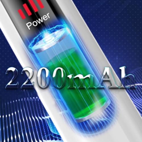 rechargeable red pen with glasses 1 count pack of 1 white