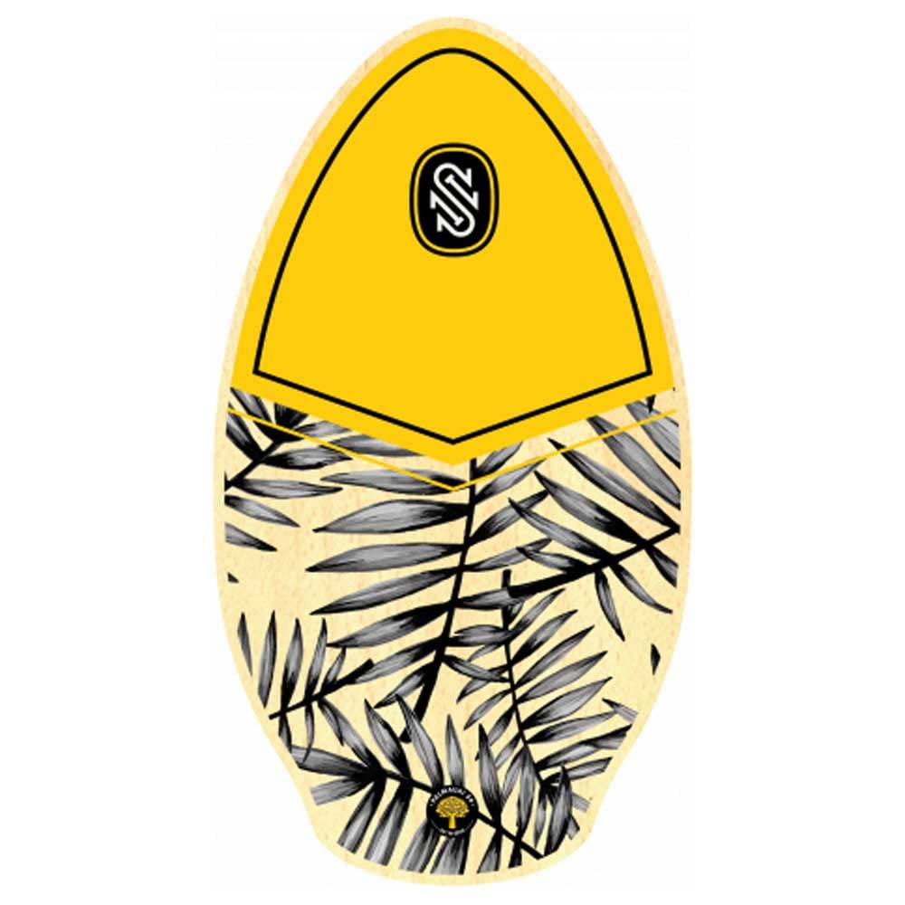 SURFboard Skimboard SkimOne 39 100 cm Palmaui Amarillo Negro
