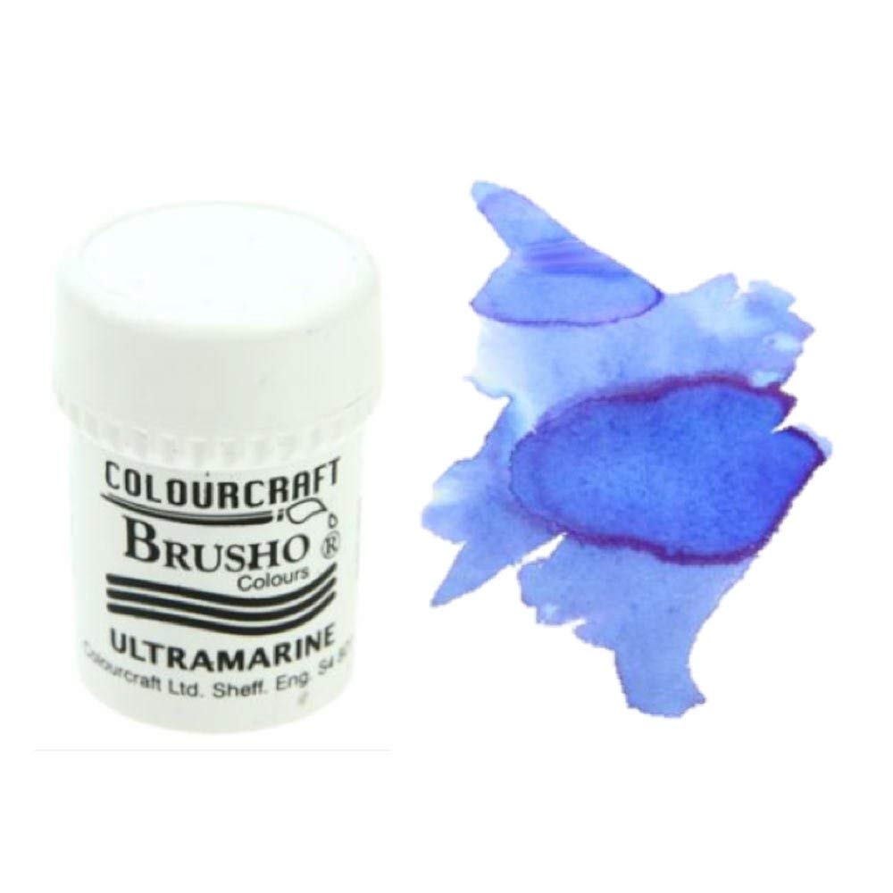 PanPastel Colorfin Brusho Crystal Colour 15G Ultramarine, Acrylic, Multicolour, 3.04x3.04x5.08 cm