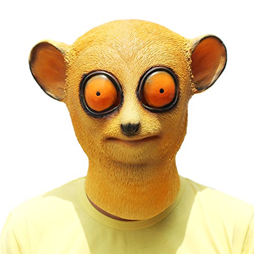 PartyCostume Máscara de Cabeza Animal de Látex de Fiesta de TrajeLujo de...