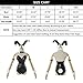 SHANSHAN Womens Bunny Costume Mai Sakurajima Bunny Suit Bunny Cosplay Costume One Piece Bodysuit, X-Large