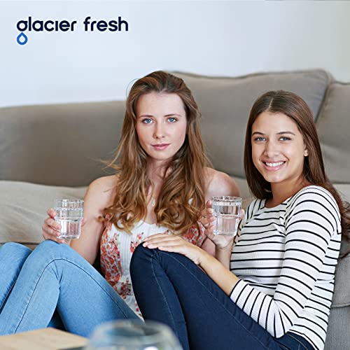 GLACIER FRESH DA29-00003G Filtro de agua para nevera, compatible con Samsung Aqua Pure Plus DA29-00003G, DA29-00003B, DA29-00003F, HAFCU1/XAA HAFIN1/EXP, APP100, WF289, paquete de 2