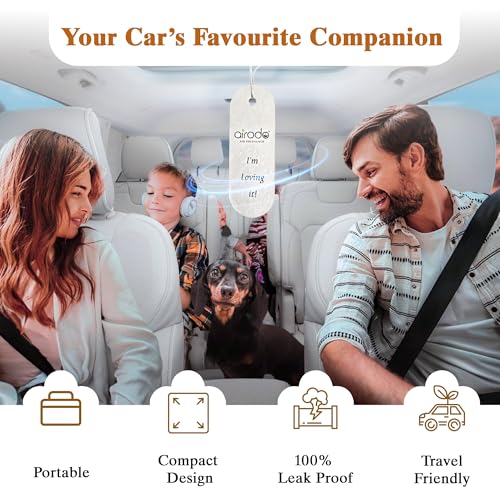 Image of Airodo Gold Oud Air Freshener Spray With Hanging Card |200 + Sprays, Long Lasting | Luxury Air Freshener For Air Interior| Air perfume (30ml,Pack of 1)