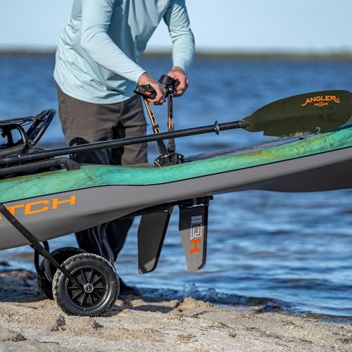 Pelican Catch Kicker 110 HDII - Sit on top Fishing Angler Pedal Kayak - Amazonia - HyDryve II Pedal System - Stable - 11 ft - Image 6