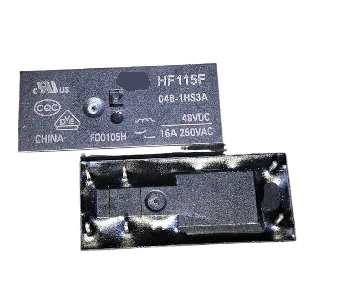 Relé HF115F 024-1HS3A de 6 pines con bobina de 24VDC