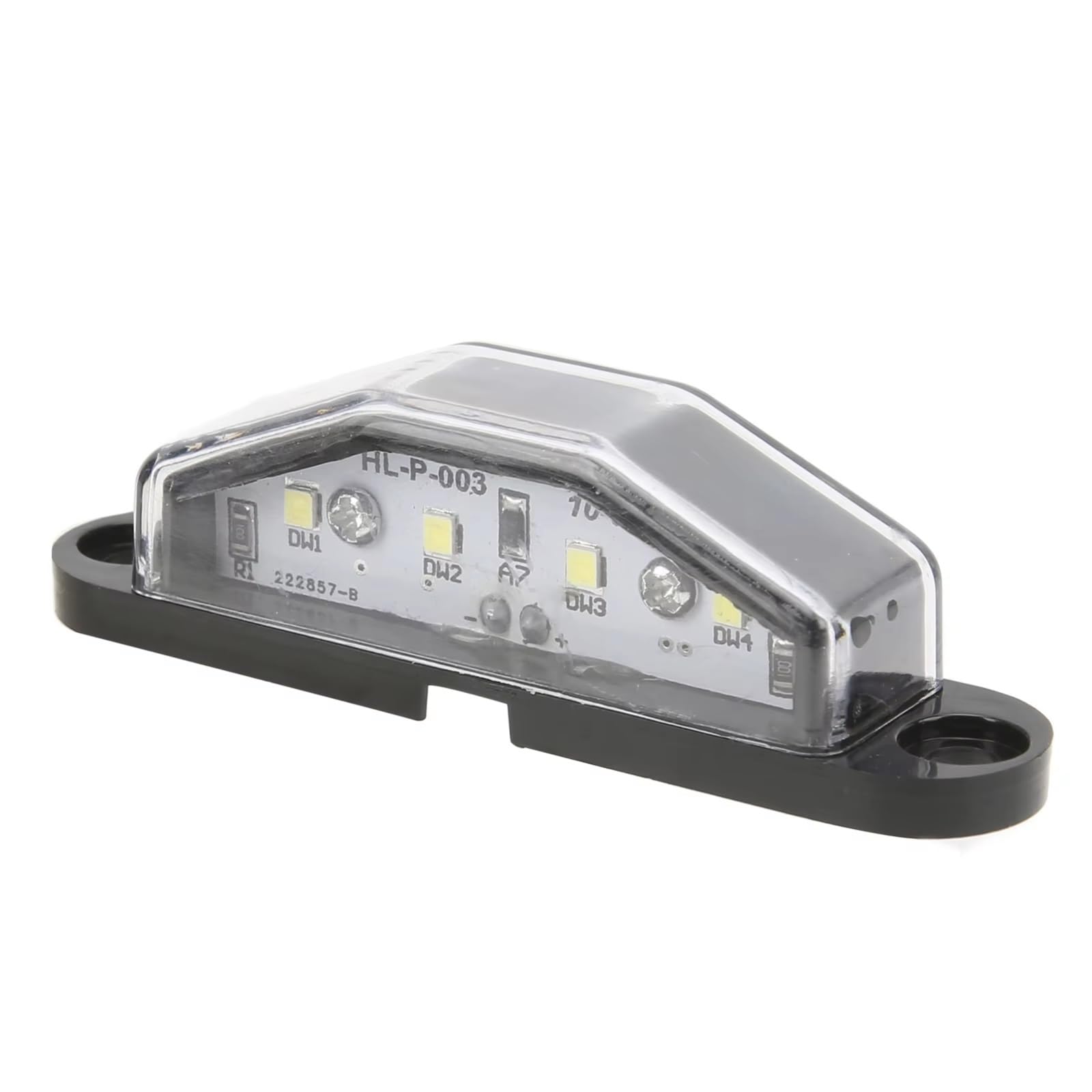 Iluminación Matricula Vehiculo Luz De Matrícula Para Remolque, Caravana, Furgoneta, Camión O Coche. Kit De Accesorios Para Automóvil. Piezas De Personalización Para Automóviles.
