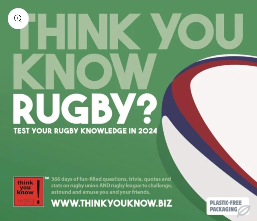 Think You Know Rugby 2024 Box calendar