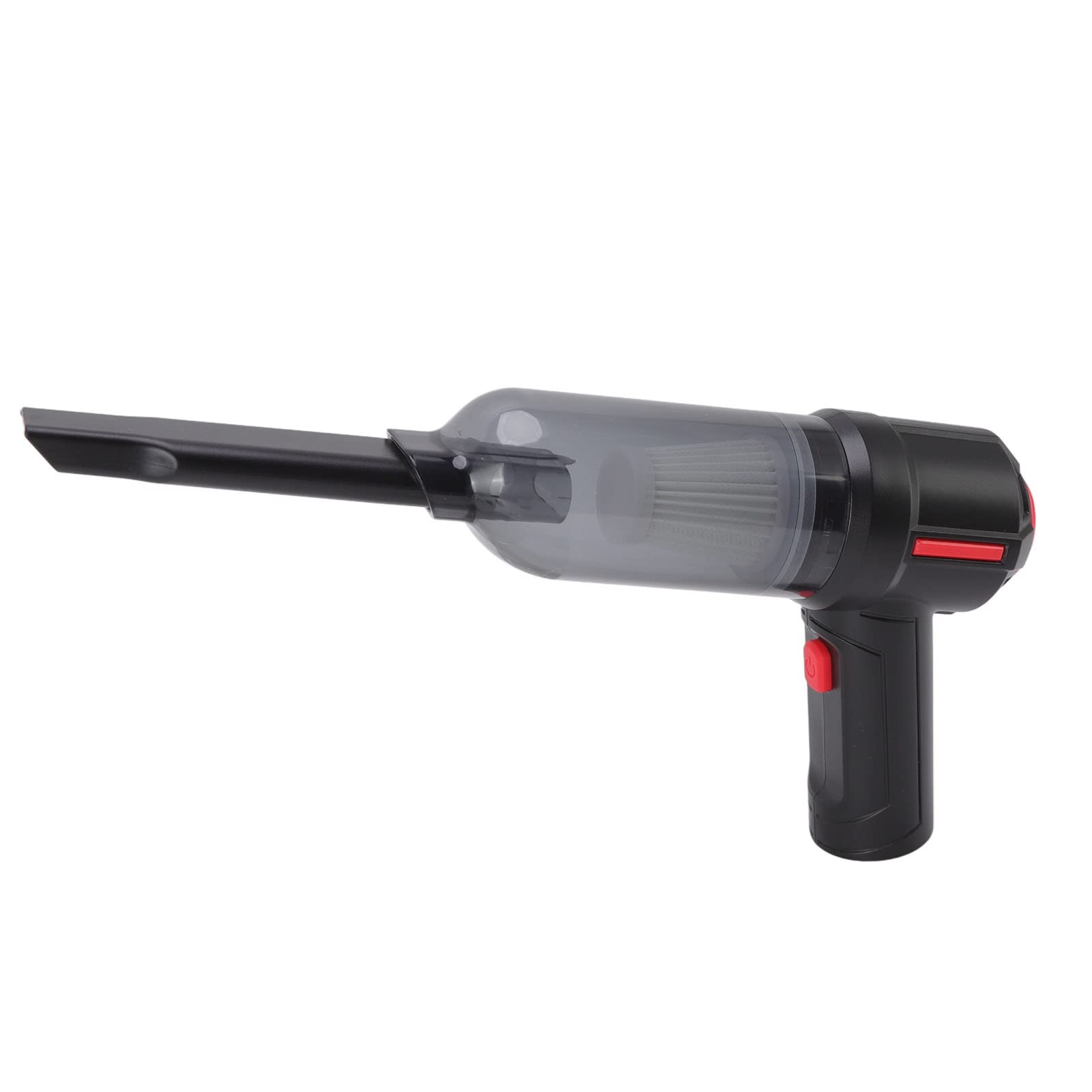 Cordless Handheld Vacuum Cleaner 120W High Power Motor, 43000 RPM Speed, 40 Mins Cleaning, Dust Collecting Cup, Reusable Filter, Portable (Black)
