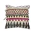 Kalakriti Funda de Cojin o Almohada Etnica Algodón 100% con Bordados 50x50
