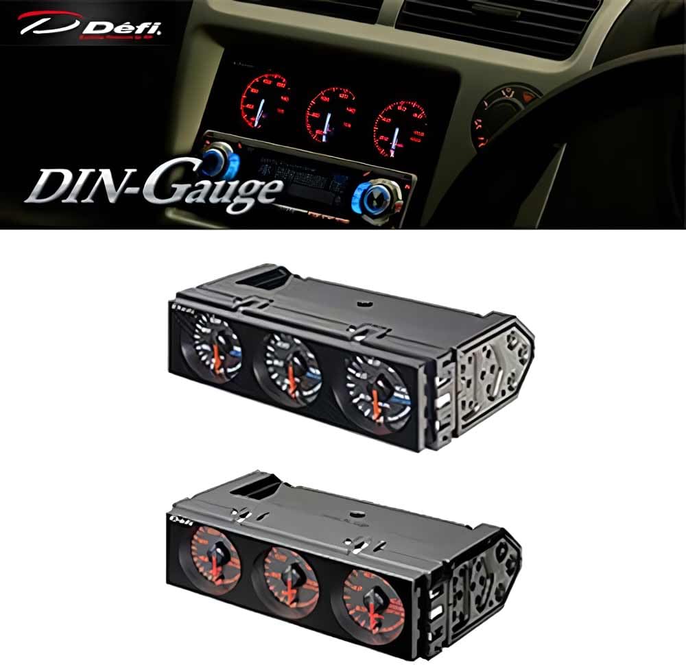 Amazon | 日本精機 Defi (デフィ) メーター【DIN-Gauge】白指針