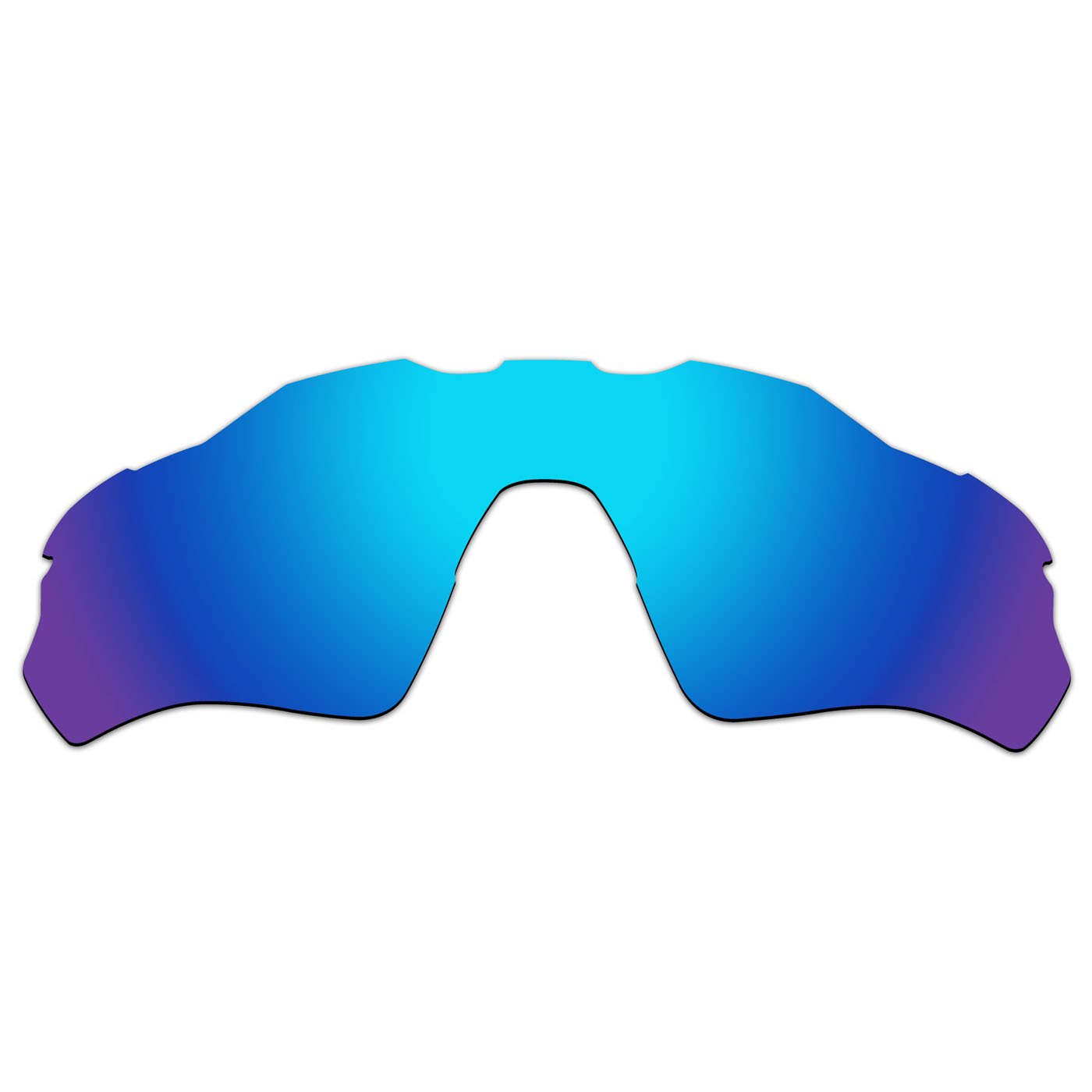 ACOMPATIBLE Polarized Replacement Vented Lenses for Oakley Radar EV XS Path (Youth Fit) Sunglasses OJ9001