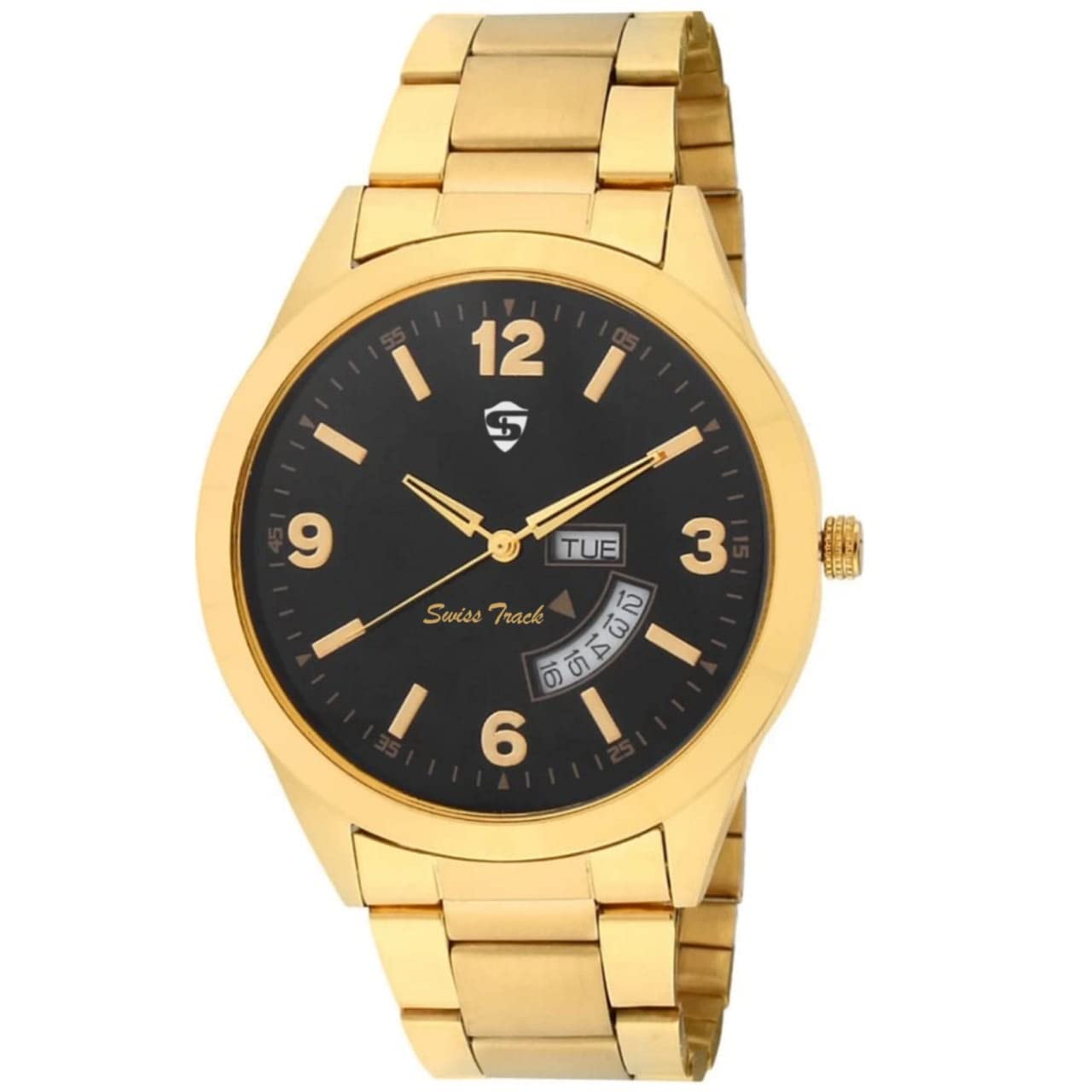 swiss track Analog Chain Strap Watch for Womens (STT93) (B0BHKSLDW5) Amazon Price History, Amazon Price Tracker