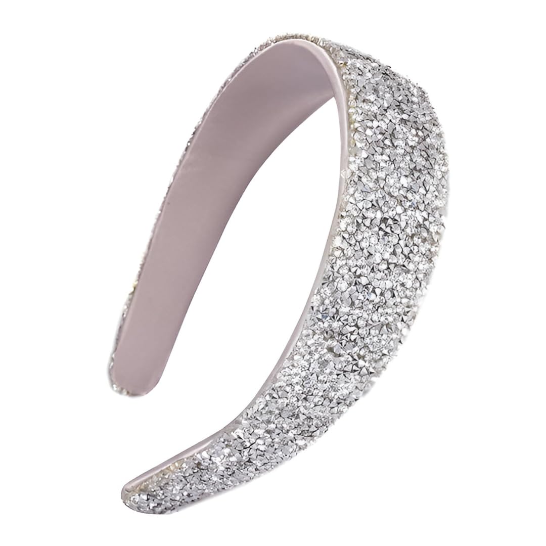 Sprinkle Stone Hair Band Fancy Party Wedding Hairband Headband for Women & Girls