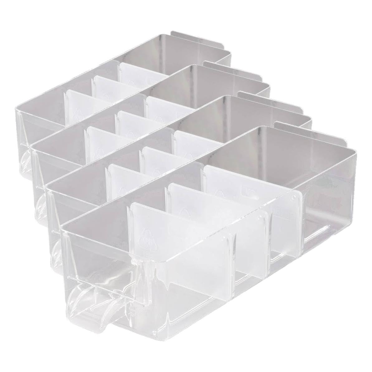 60er Set Trennwände Fachteiler 35/52 (Packung mit 4)