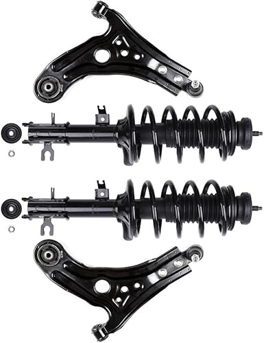 Replacement Parts For Front Struts & Coil Spring Lower Control Arms for Chevy Aveo Aveo5 Pontiac Wave Mod-ZX1-17585