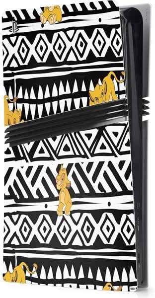 Skinit Decal Gaming Skin Compatible with PS5 Pro Console - Officially Licensed Disney The Lion King Hakuna Matata Design