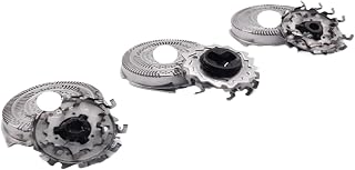 Cabezales de repuesto for afeitadora Philips (paquete de 3), compatibles con Speed ​​XL HQ9, HQ9100, HQ9160, HQ8150, HQ8240 y HQ9170. for afeitadoras y cuchillas de afeitar.