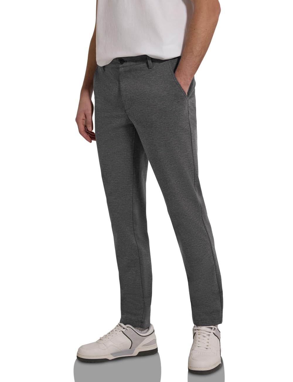 Street One Men Herren Chino aus elastischem Jersey mit Flexbund 3817866