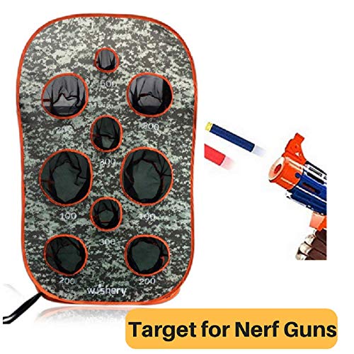 wishery Large Target for Nerf Guns for Kids.Great for Shooting Practice, Nerf Birthday