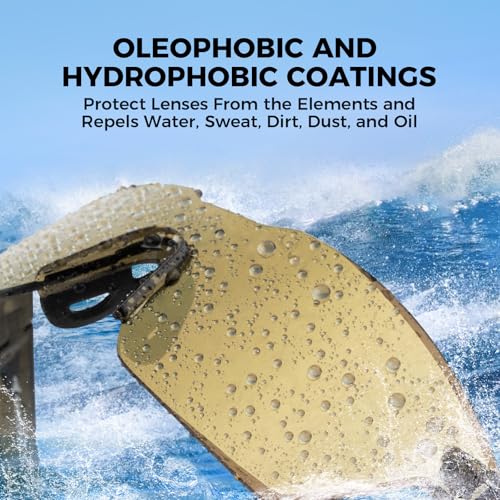 Image of KastKing Tarkio Polarized Fishing Sunglasses, One Piece PC Lens Rimless