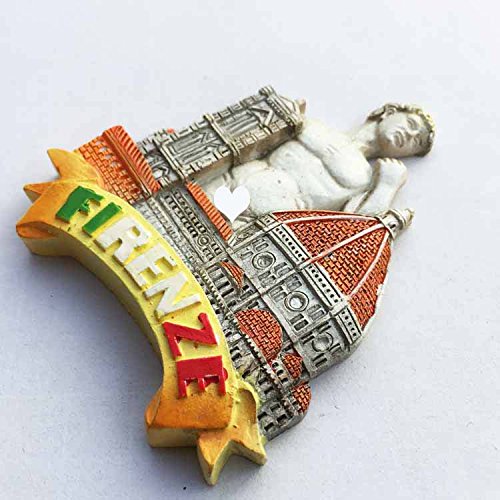Aimant De Réfrigérateur 3D Florence Toscana Italie Souvenir Souvenir Souvenir Autocollant Magnétique Décoration Maison Et Cuisine Aimant De Réfrigérateur Firenze Florence
