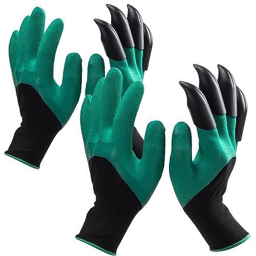 ToolTreaux 2 Pair Claw Gardening Gloves