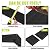 Linkloos 0.8" Rise Rubber Threshold Ramp Doorway, Recycled Solid Rubber Wheelchair Ramp with 2204 Lbs Load Capacity, Temporary Driveway Curb Ramps for Handicap, Door, Scooters (35.4" Lx 5.9" W)