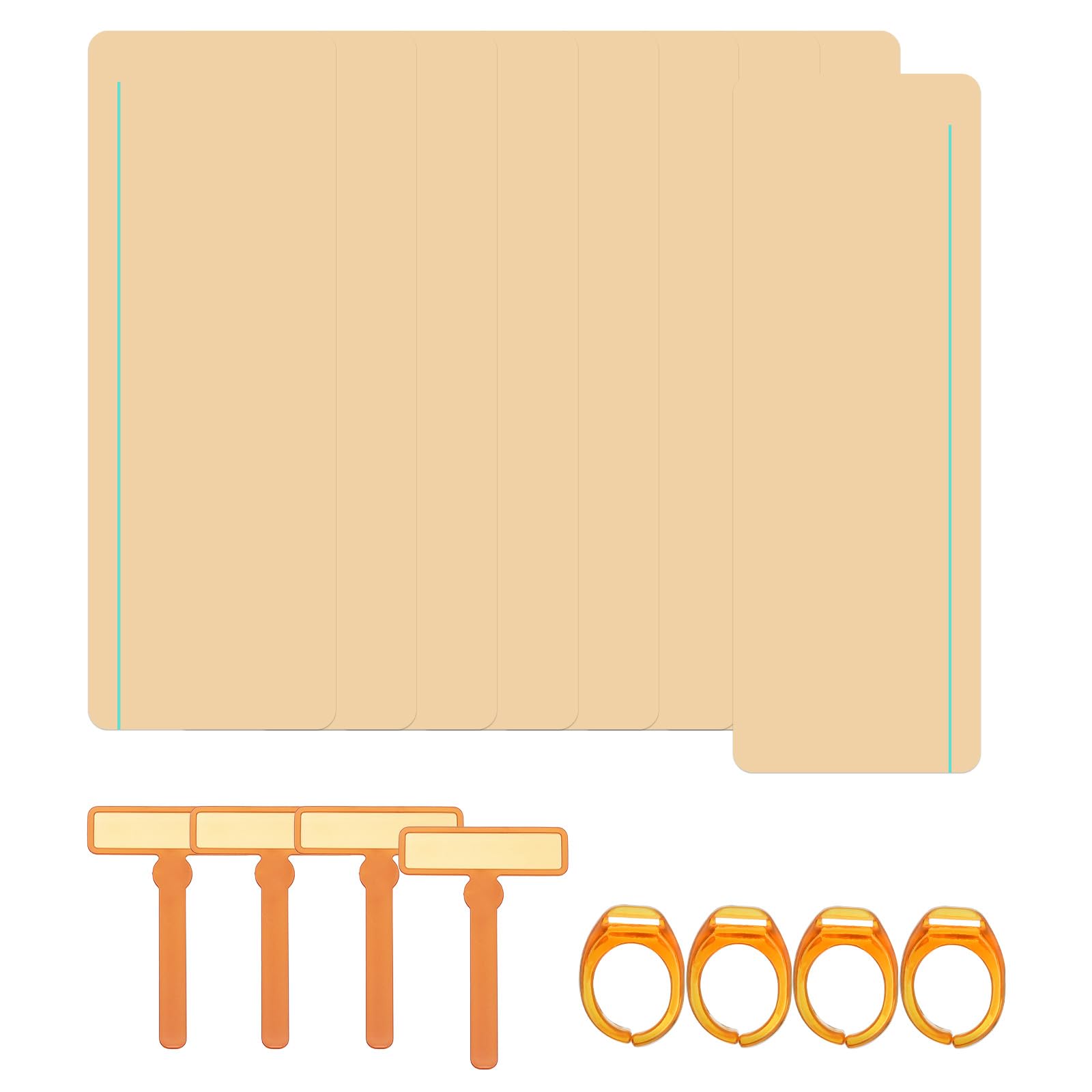 PATIKIL 16 Pcs Dyslexia Reading Tools