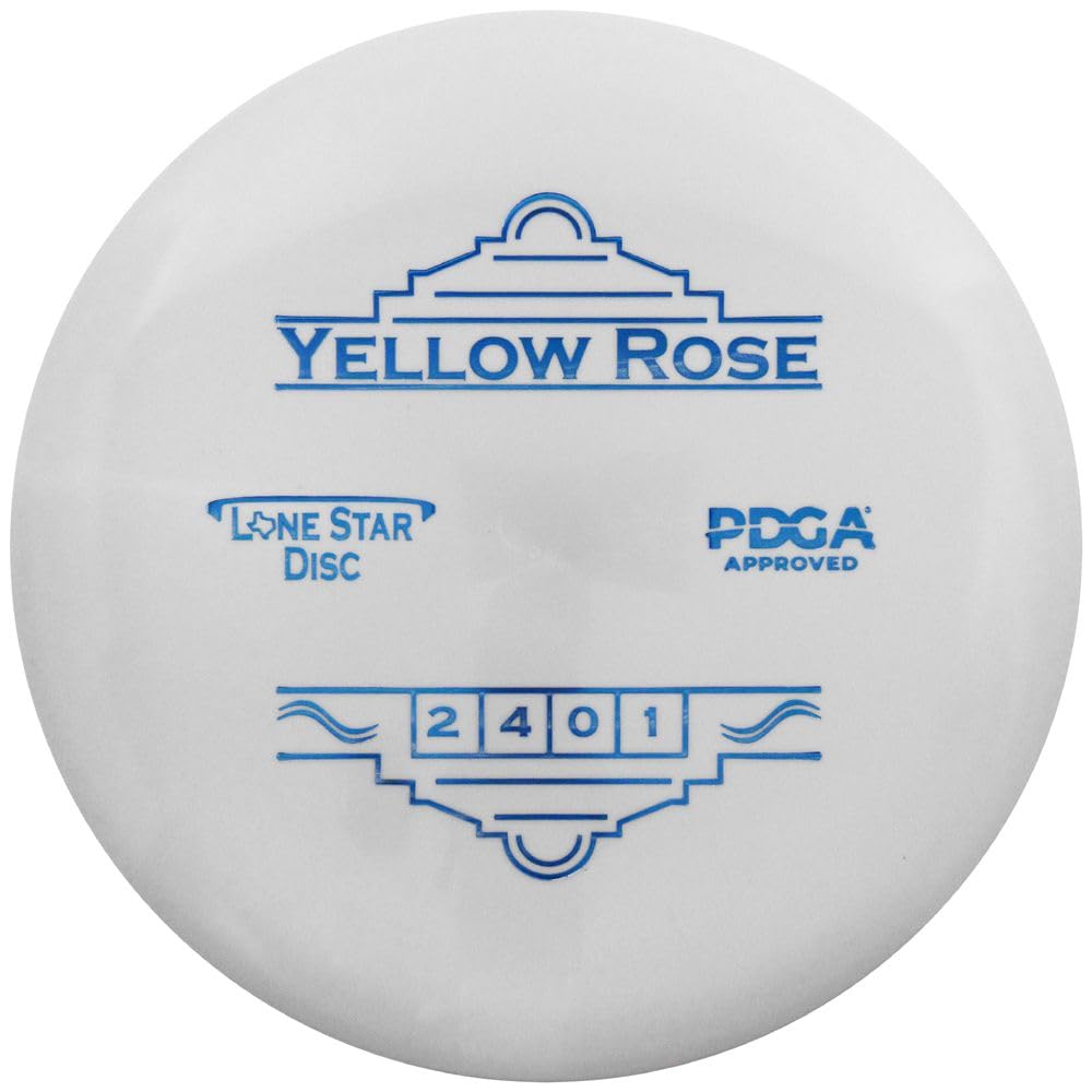 Mint Discs Lone Star Lima Yellow Rose Putter Golf Disc, 150-159g