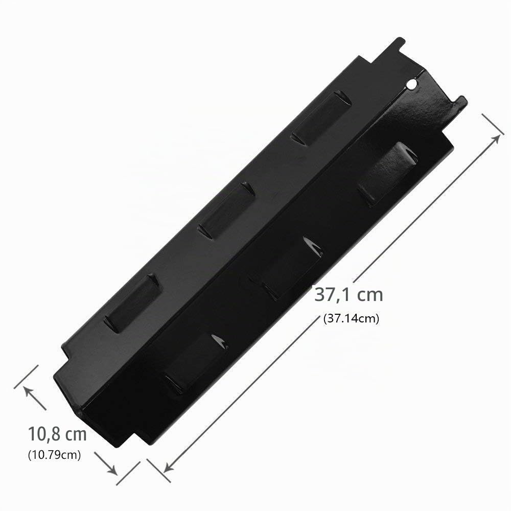 GFTIME Kit Barbecue Pezzi di Ricambio Bruciatore a Gas Barbecue e Piastra BBQ Diffusore di Calore e Barbecue a Gas Cross Tube per Charbroil 463420507, 463420509, 463460708, 463460710 Griglie