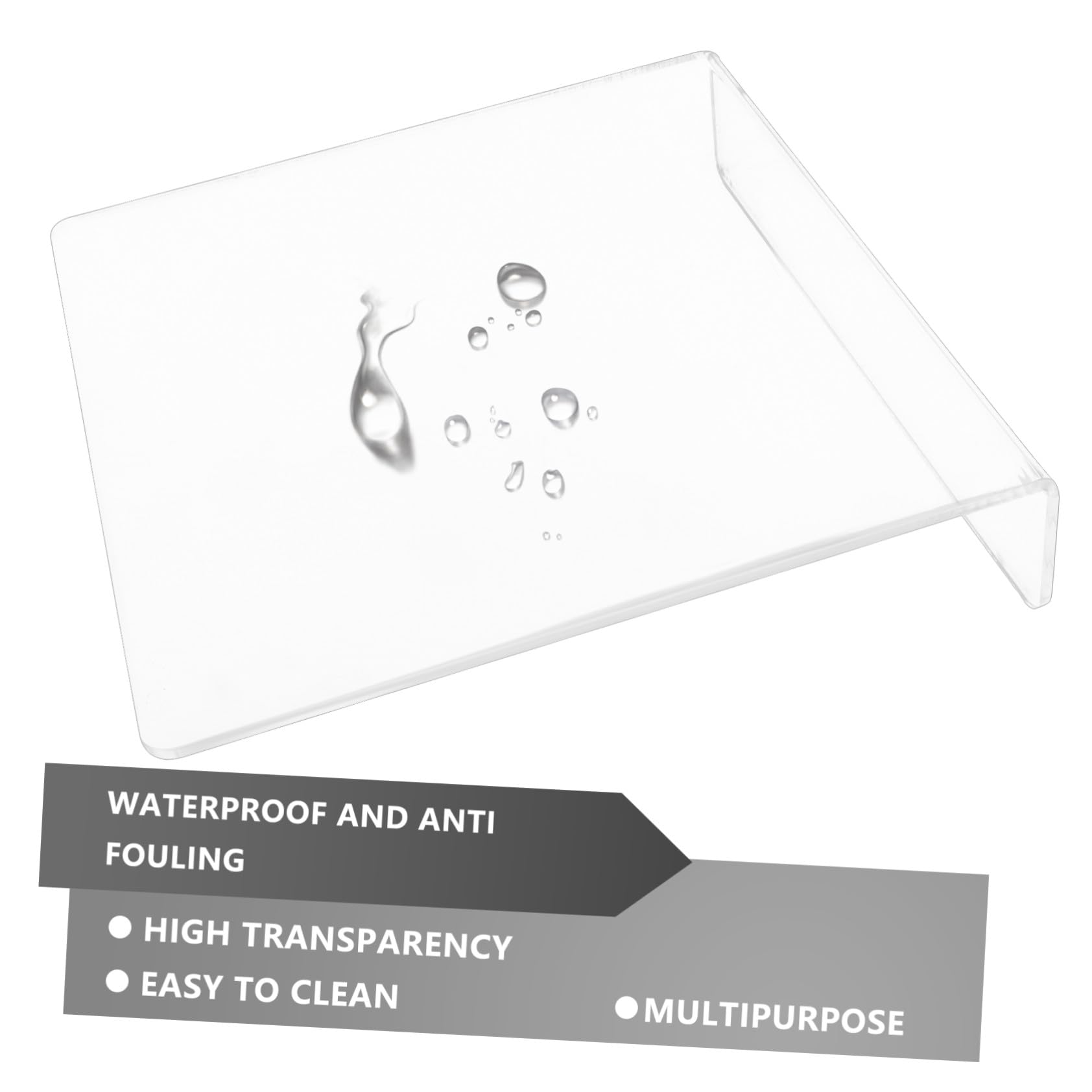 Sewroro Tablero de Dibujo Acrílico Inclinado y Protección para Cuello para Escritorio Soporte Multipropósito Adecuado para Manualidades y Pintura