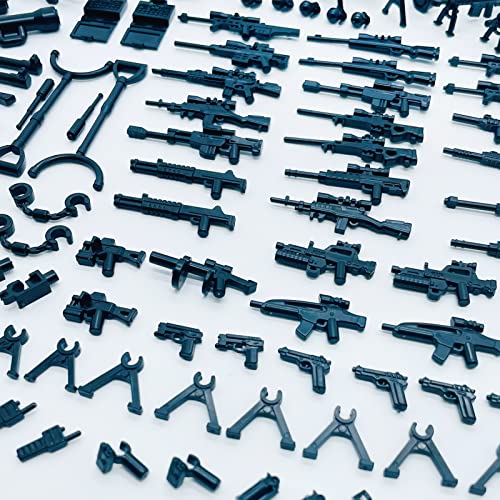 Taken All Weapons Guns Pack Military Toy Modern Police Battle Building Blocks Set Mini Sodiers Figures Kit For Boys Age 6+ Gifts,Perfect Combination With Major Brands #TOP2